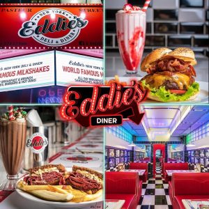 eddit diner milkshake burgers snadwiches