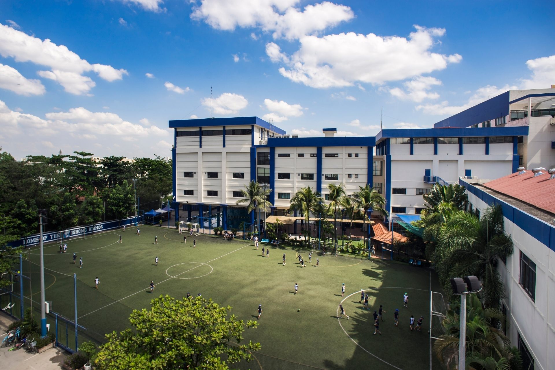 ISHCMC school yard